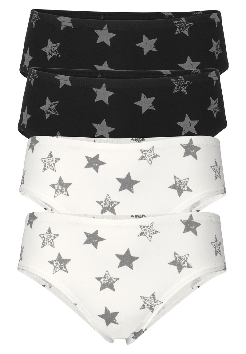 Vivance pack of 4 - Slip - schwarz creme