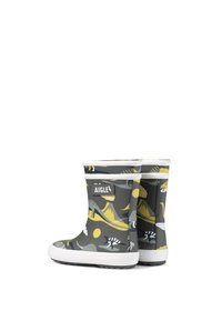 Aigle BABY FLAC PLAY2 - Gummistiefel - grau bunt  kombi