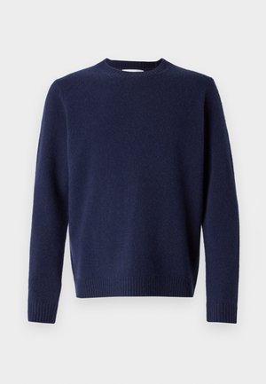WOOD WOOD BRUSHED JUMPER - Pulover - navy