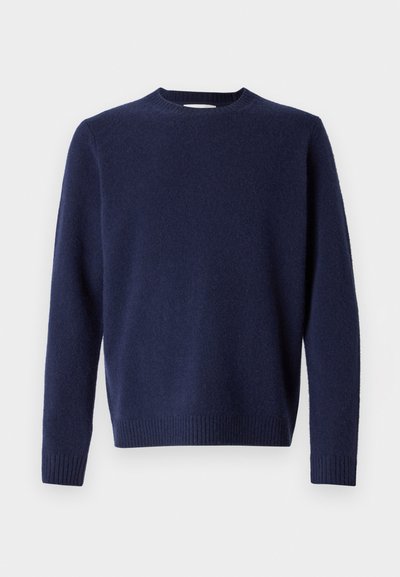 WOOD WOOD BRUSHED JUMPER - Pulóver - navy