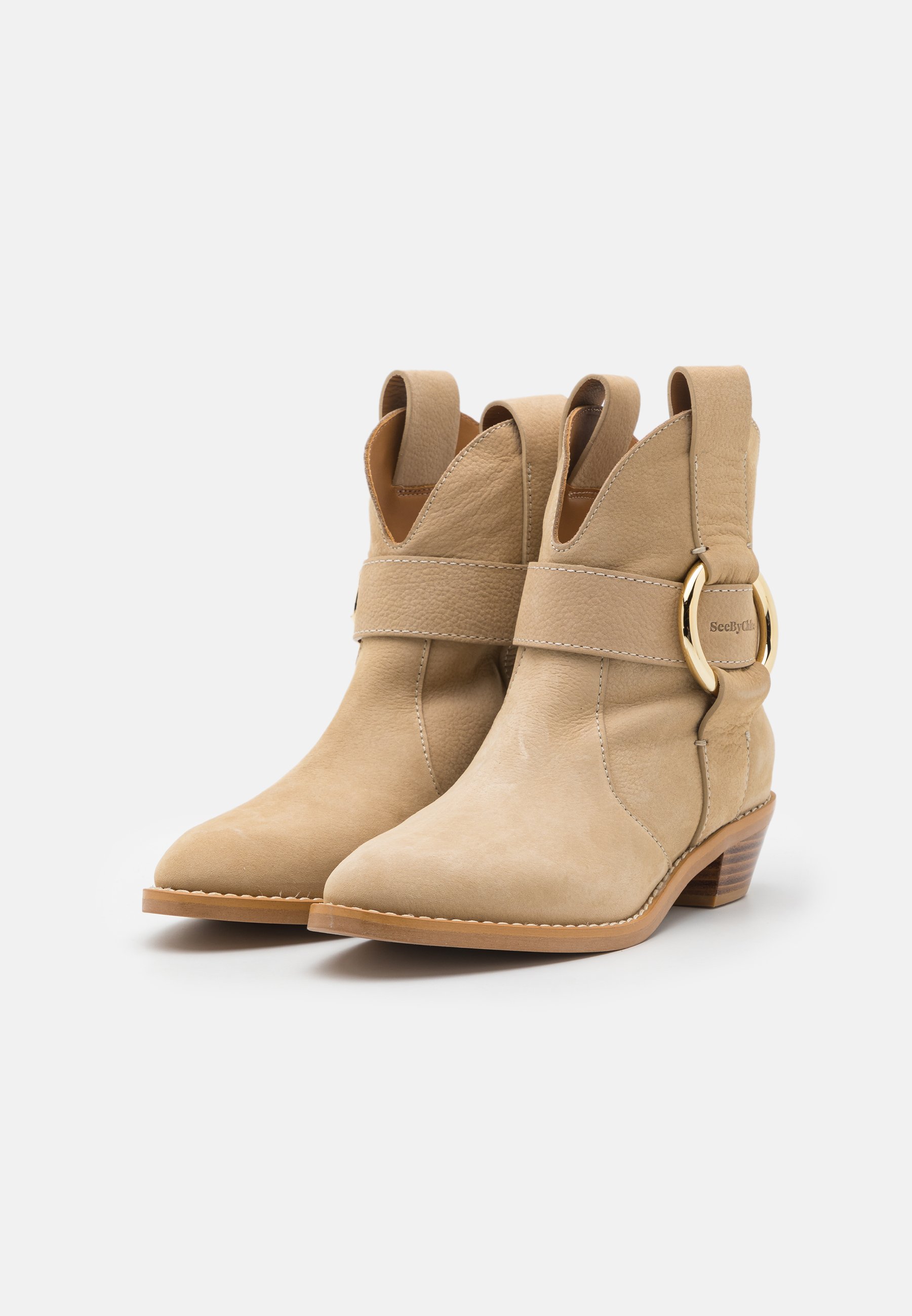 【関税込み】See by Chloe ブラウン New Ring Line ブーツ See By Chloé New Ring ブーツ | ブラウン | FARFETCH JP