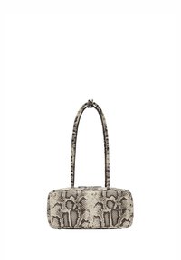 JIL BAGUETTE SCHULTER IN PYTHON-OPTIK - Bolso de mano - steingrau