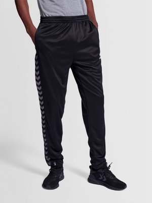 Hummel HMLAUTHENTIC PL - Tracksuit bottoms - black