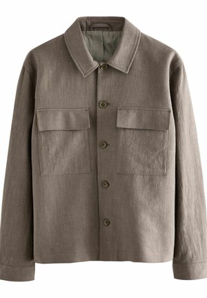 REGULAR FIT - SMART LOOK SHACKET - Vasaras jaka - mushroom brown