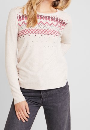 Camiseta de manga larga - camel
