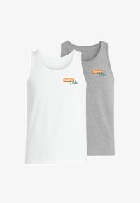 Niewybrane, white mid grey melange