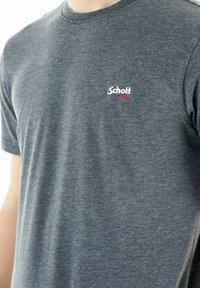 Schott T-shirt z nadrukiem