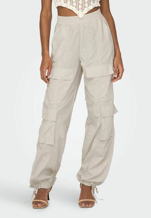 ONLY PARACHUTE - Pantalon cargo - pumice stone