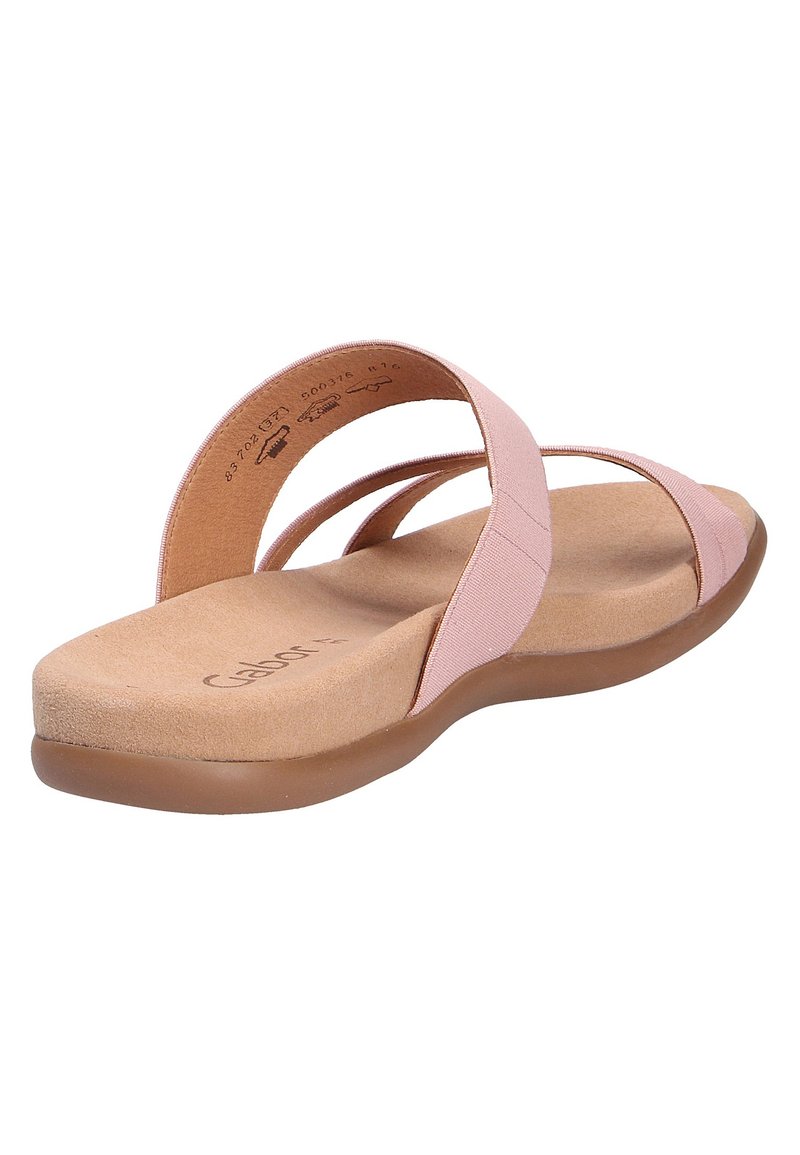 Damen Flache Pantoletten | Gabor FASHION Pantolette flach rose/rosa - DX50800 Damen Flache Pantoletten | Gabor FASHION Pantolette flach rose/rosa - DX50800