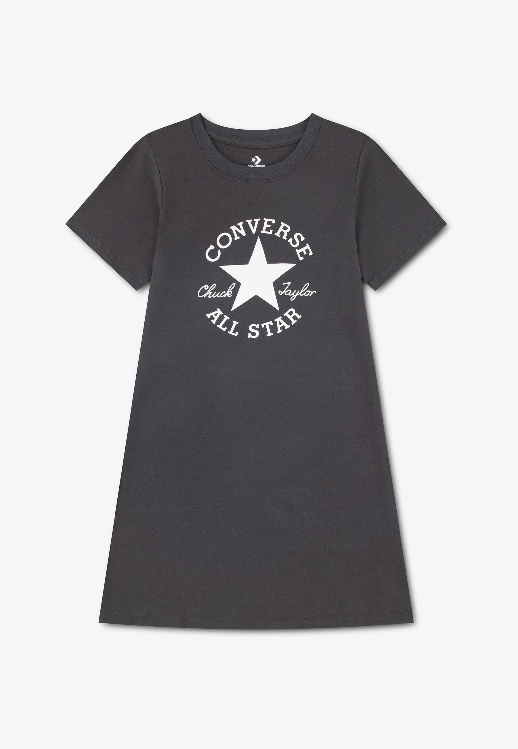 converse jersey dress Converse CHUCK PATCH T SHIRT DRESS - Jersey dress - black