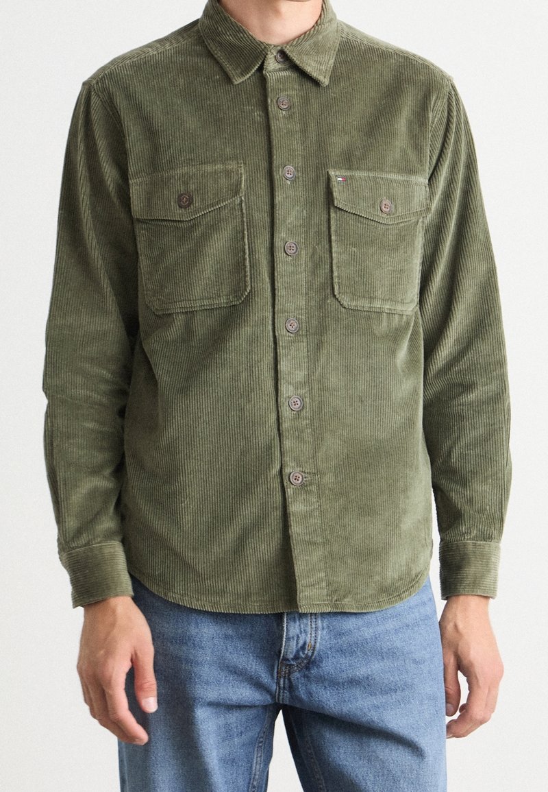 Tommy Hilfiger Lehká bunda - olive