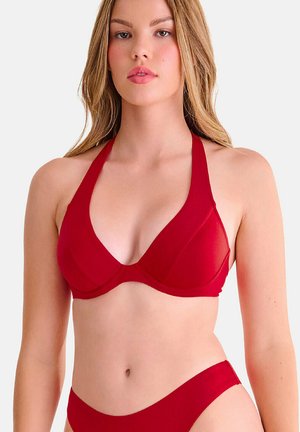 Lisca HAUT DE BAIN DOS NU - Haut de bikini - rouge