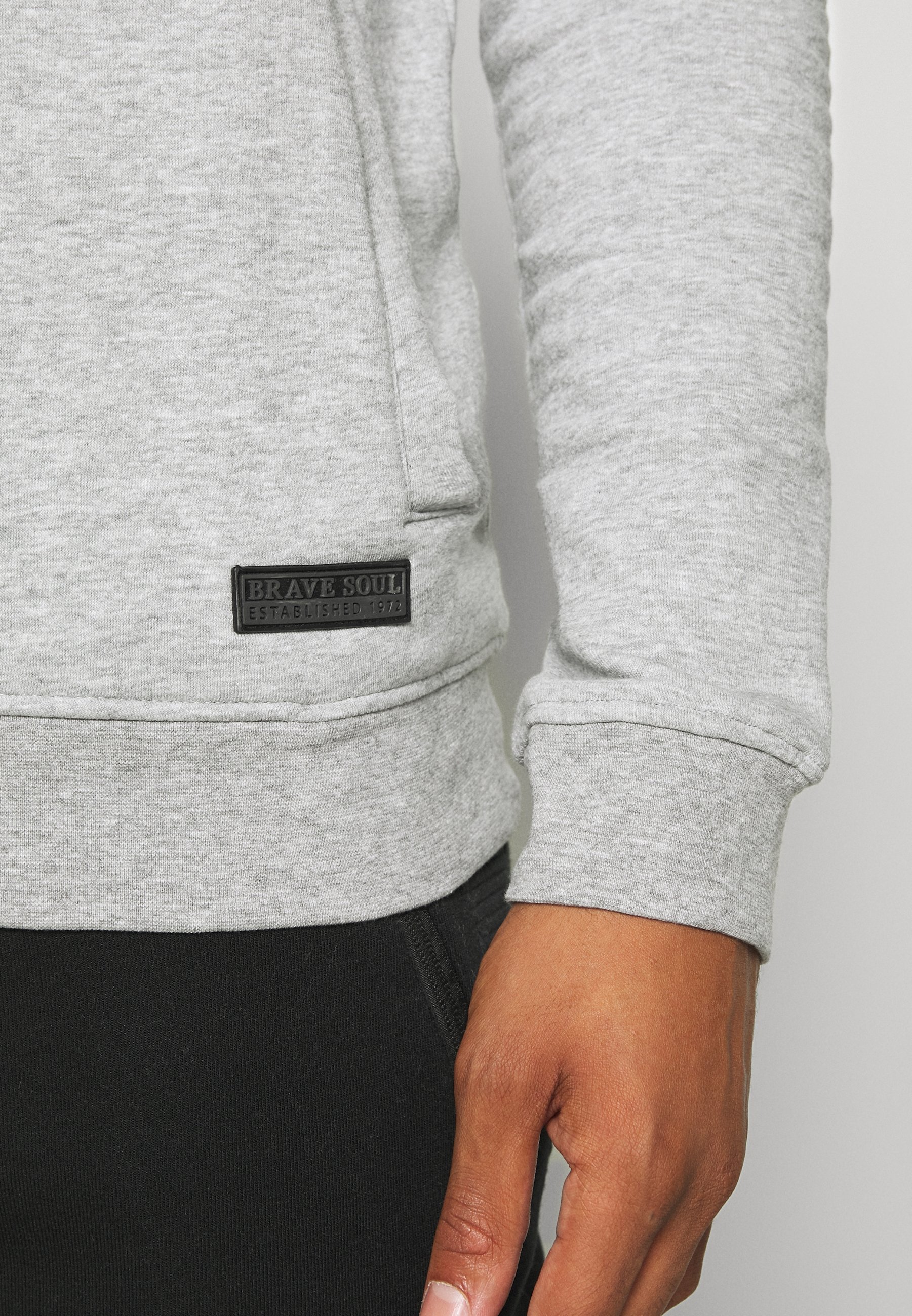Brave Soul ENDERB Sweatshirt light grey Zalando.no Brave Soul Sweatshirt - grey