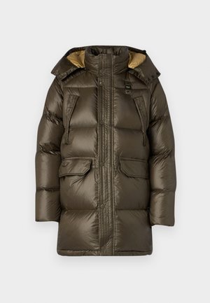 Blauer ABBOT - Sulemantel - pigna green/beige