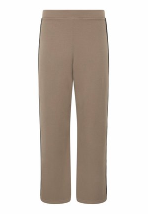 M&Co, WOMEN'S WIDE LEG TROUSERS - Trousers - light brown