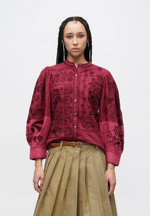 MIMI - Camicia - burgundy
