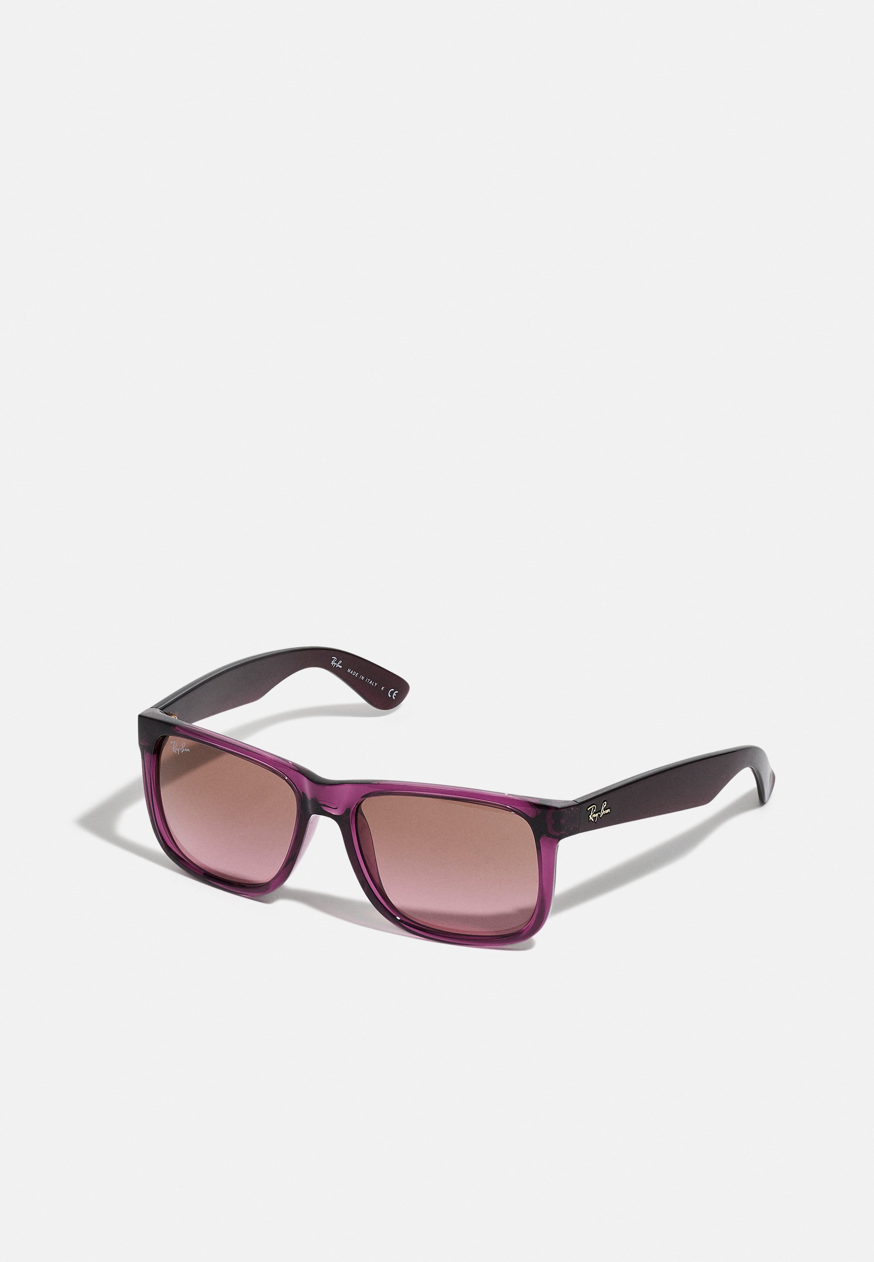 Ray-Ban JUSTIN - Occhiali da sole - transparent violet/viola - Zalando