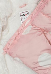 MINOTI HOODED PADDED PUFFER - Chaqueta de invierno - pink cream