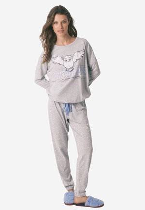 SET - Nattøj sæt - light grey
