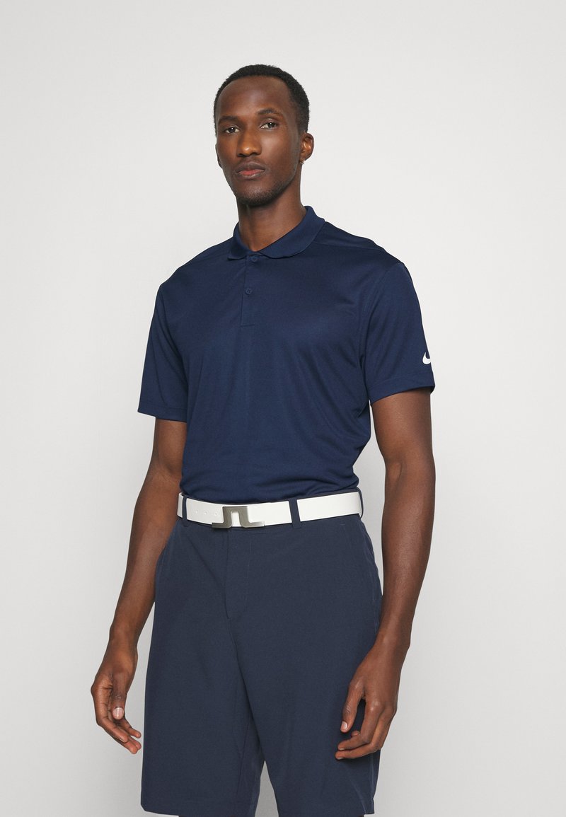 Nike Golf DRI-FIT VICTORY - Polo krekls - college navy/white