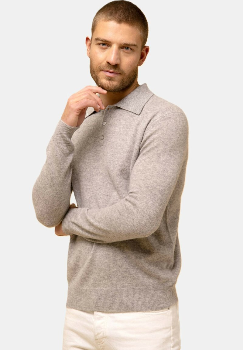 Just Cashmere Longsleeve - mottled cloud
