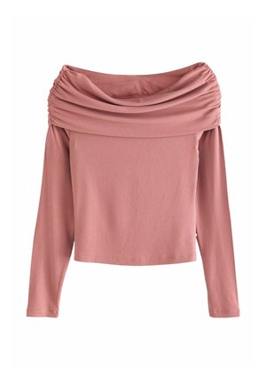 BARDOT - Top s dlhým rukávom - pink