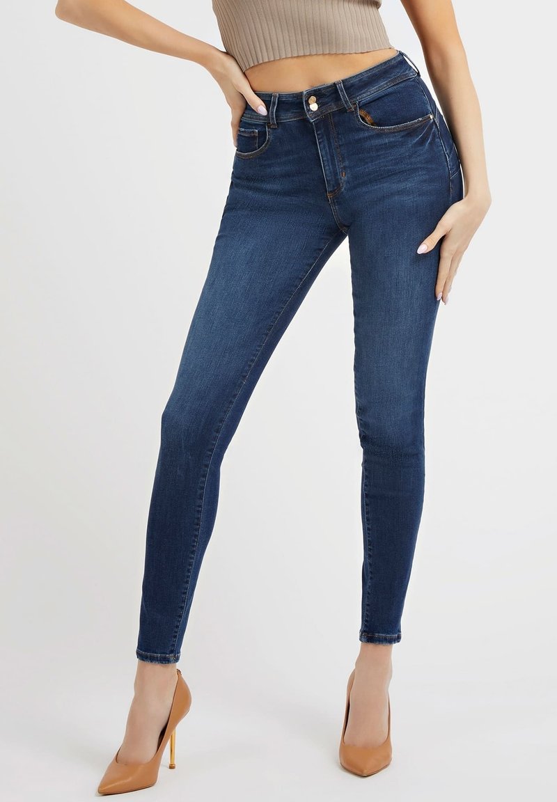 Jeans Guess Eco Brenda Mid - Rise Skinny Mujer | Envío Gratis