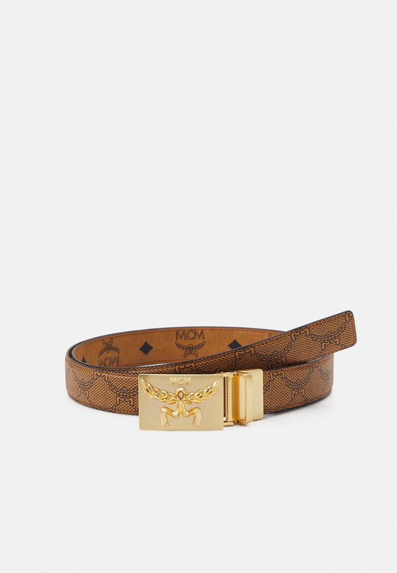 MCM LAURETOS UNISEX - Ceinture - cognac