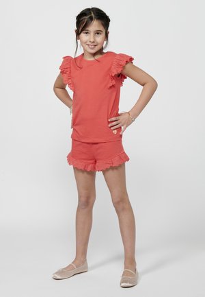 Koroshi Top - coral