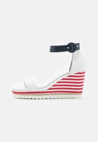 Ausgewählt, white/navy