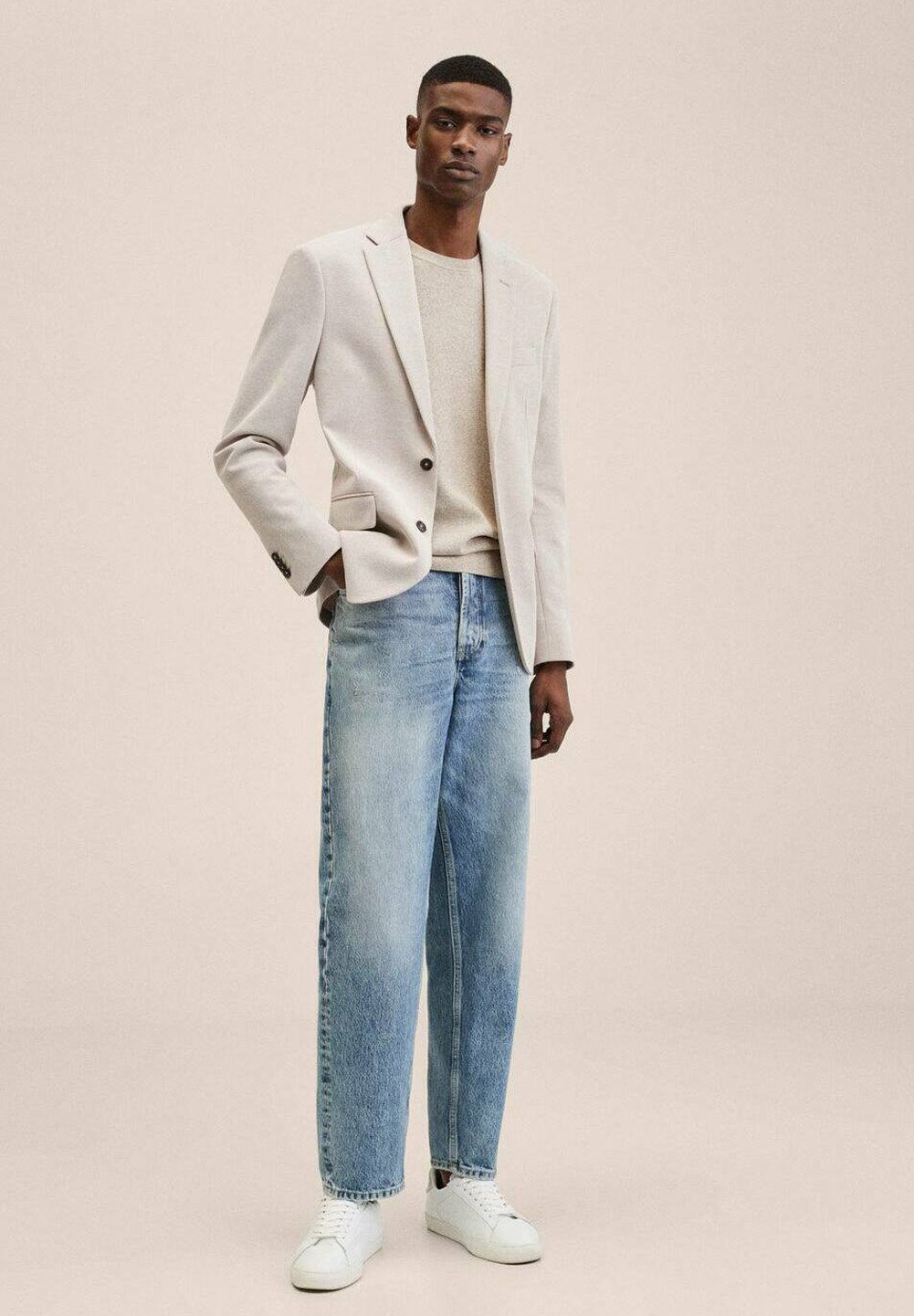 Mango SANDAY - Blazer - sand/beige - Zalando.nl