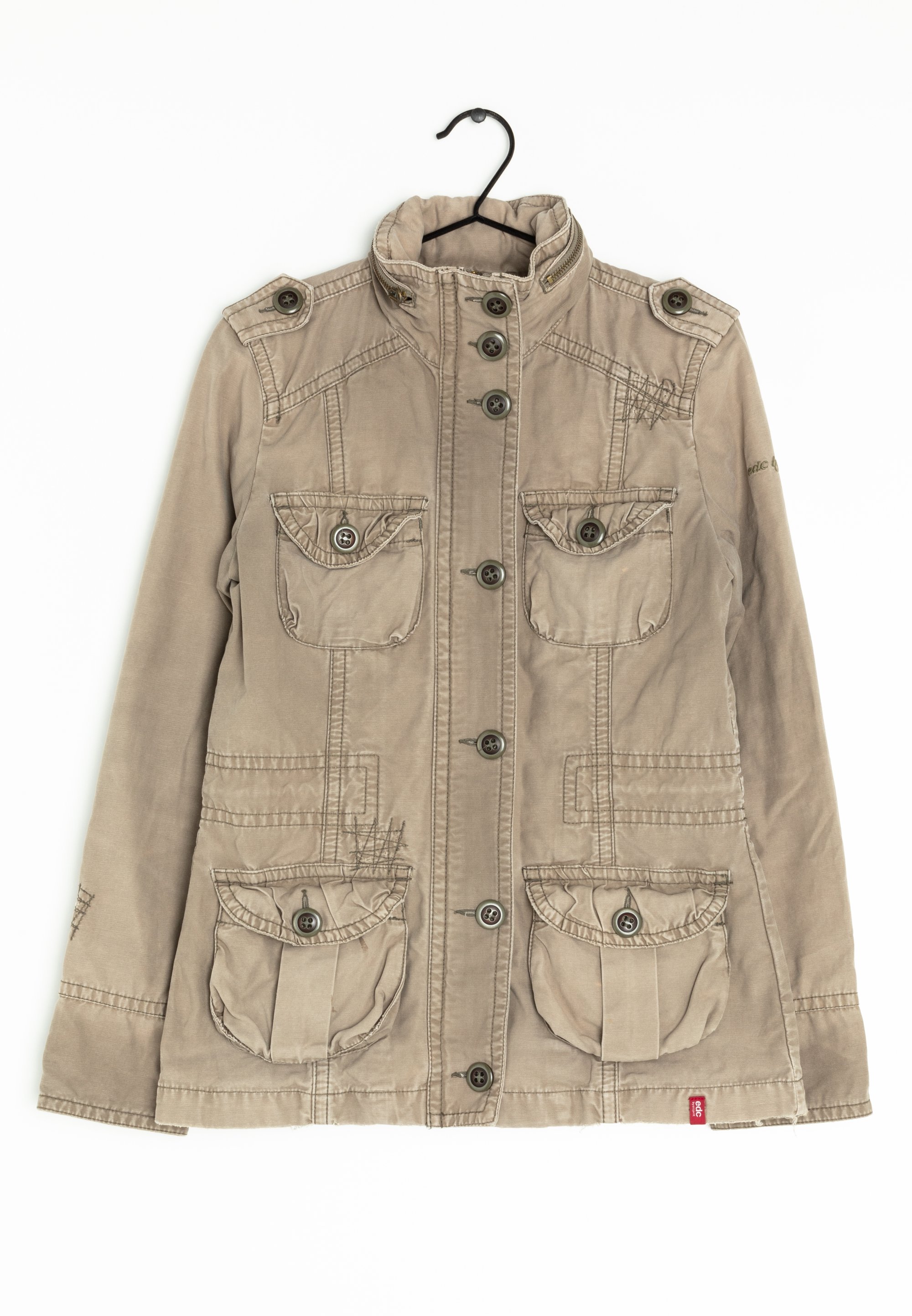 Jacke Parka Edc Jacke Grün Edc Esprit Damen Parka Khaki Edc Jacke