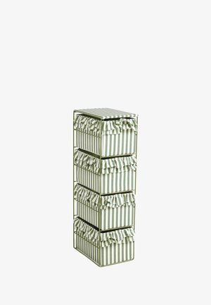 Next, STRIPE FRILL STORAGE DRAWERS UNISEX - Storage - sage green