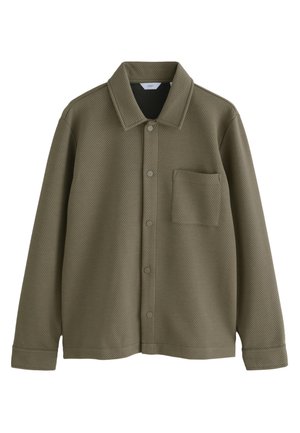REGULAR FIT - DIAGONAL TEXTURE - Giacca leggera - khaki