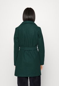 VILA Petite Klassischer Mantel - dark green