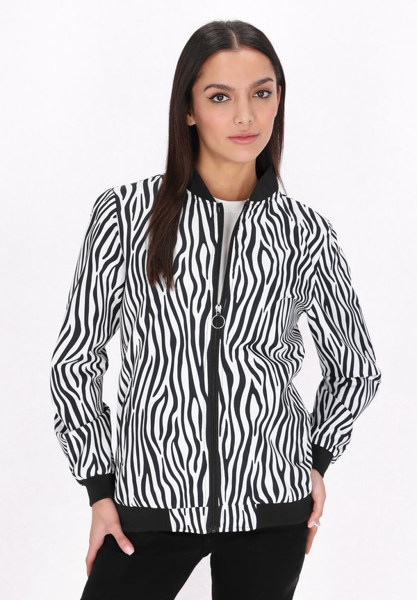 ROCKS - Bomberjacke - zebra