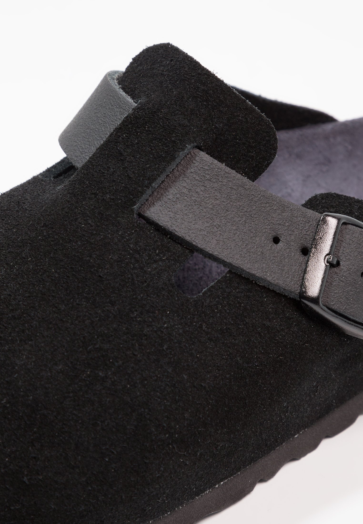 Birkenstock BOSTON - Pantofole - asphalt black/nero - Zalando.it