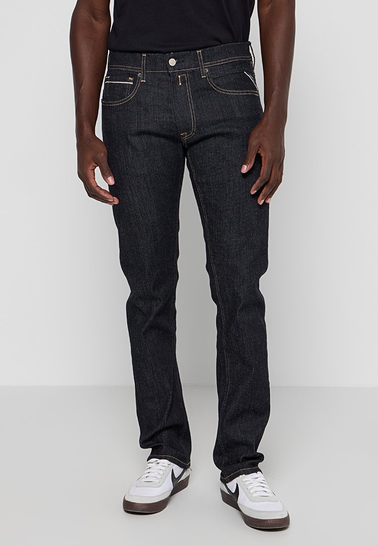 Replay Straight leg jeans donkerblauw Replay Straight leg jeans donkerblauw