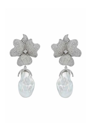 Earrings - silver-coloured
