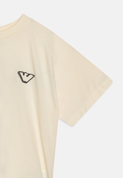Emporio Armani UNISEX - Print T-shirt - vanilla ice