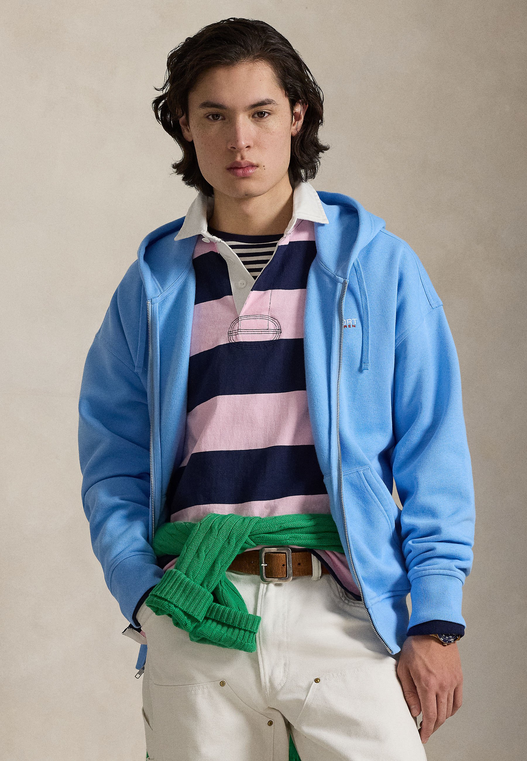 Polo Ralph Lauren RELAXED FIT POLO SPORT HOODIE UNISEX - Zip-up