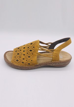 Rieker, Riemensandalette - yellow