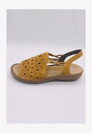 Rieker, Riemensandalette - yellow