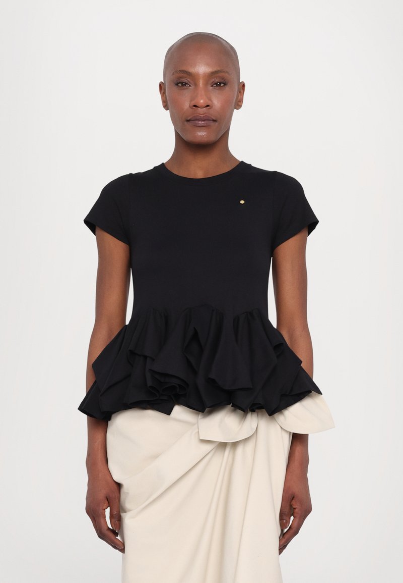 Viktor&Rolf TUCK UP  - Marškinėliai su spaudiniu - black
