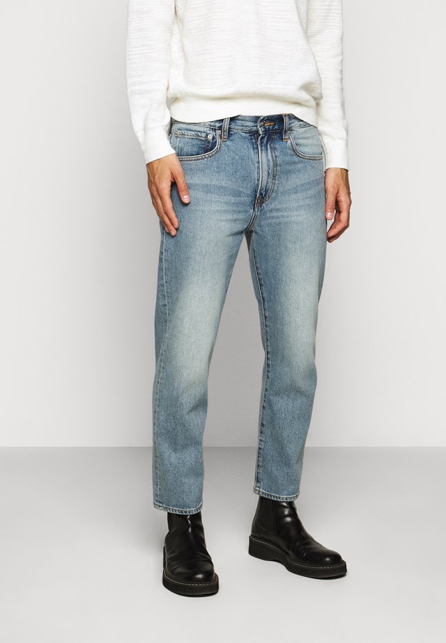 CROPPED STRAIGHT - Jeans Straight Leg - indigo