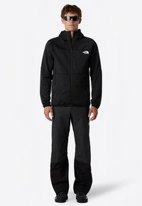 The North Face M METEORA FZ FLEECE - Allvädersjacka - tnf black