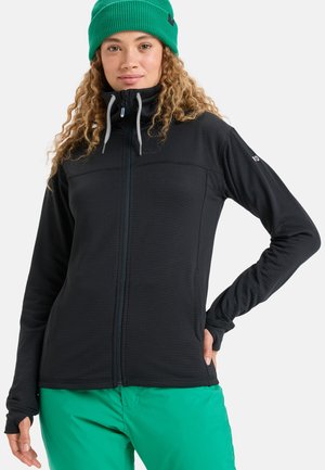 VERTERE FULL ZIP-FUNKTIONELLES MID-LAYER - Trainingsjacke - black