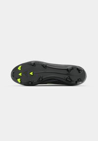 adidas Performance F50 LEAGUE LL FG/MG - Fußballschuhe für festen Untergrund - core black/iron metallic/lucid lemon