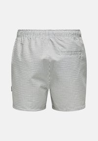 Only & Sons TED SEERSUCKER - Shorts da mare - grau