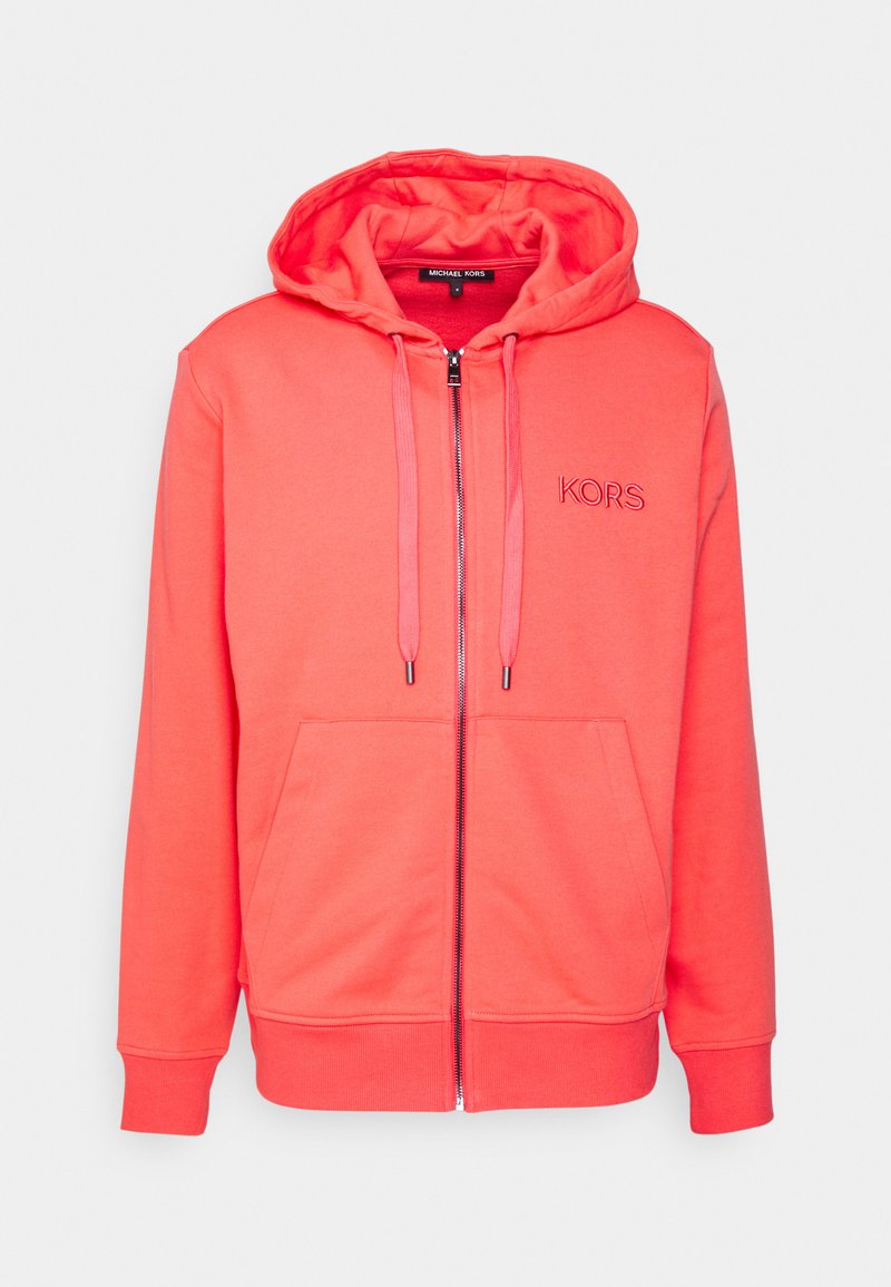 Michael Kors HOODIE - Zip-up sweatshirt - sangria/red - Zalando.co.uk